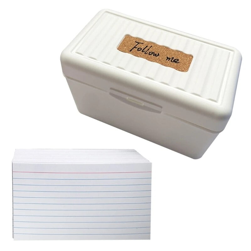 Colored Index Cards Dividers 3x5 Inches Tabbed Cards Ruled Note Card ...