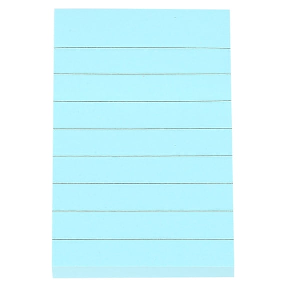 Colored Index Cards,Heavy-Weight Colored Flashcards,Lined Notecards,Index Note Cards,Colored Flashcards,Ruled Front and Blank Back Note Cards for Recipes,Memo Cards,Note Taking,(Blue,2x2.99 in)