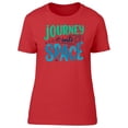 thumbnail image 1 of Colored  Journey Into Space T-Shirt Women -Image by Shutterstock, Female Large, 1 of 2