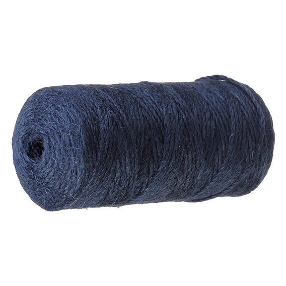 Colored Jute Rope Wrap Wedding Party Decoration Crafts DIY Handmade Decor Burlap String Cord Gift Packaging - Blue