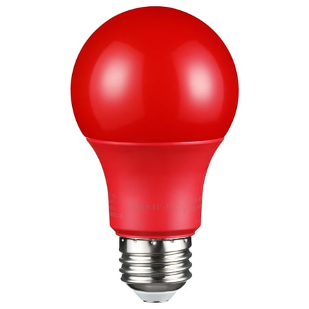 Colored Light Bulbs, Red Light Bulb, LED A19 E26 Base Night Lights price history and forecast - TorchStar 88966