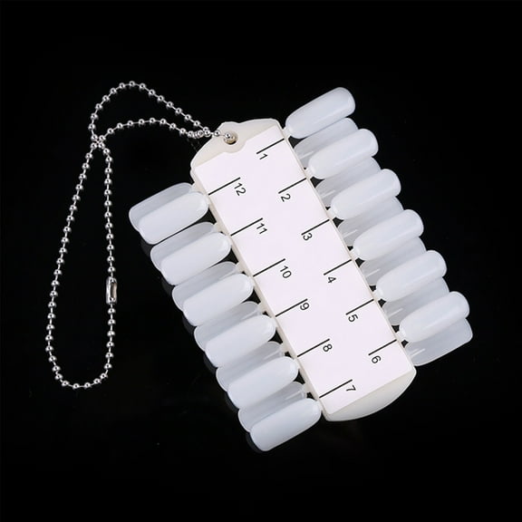 Colored Long Ballerina Acrylic False Nail Tips Full Cover Manicure Designs Nails Set