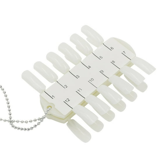 Colored Long Ballerina Acrylic False Nail Tips Full Cover Manicure Designs Nails for Women Elegant Stylish Durable