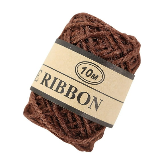 Colored Natural Fiber Rope under $5! Kadlawus Jute Rope, Colored Natural Fiber Rope for Crafts, DIY Decorative Rope, for Photo Wall, Gift Wrapping, Gardening, Macrame, Home Decor, Art Projects