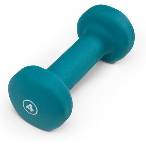 Colored Neoprene Dumbbell (Sold in Singles or Set) Hand Weights, Exercise Free Weights for Home Gym