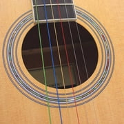 Colored Nylon Colored Nylon Guitar Strings, Individual Plastic Package Guitar String, For Guitar Professionals