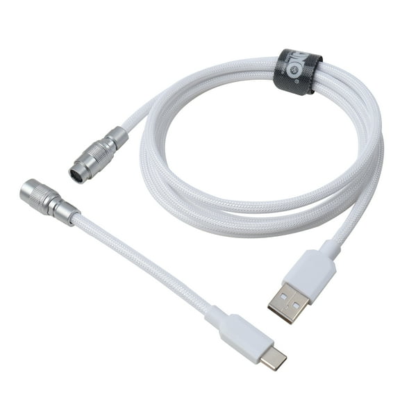 Colored Nylon Double Sleeve YC8 Aviator USB to Type C Mechanical Keyboard Cable