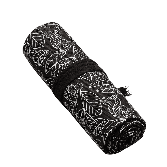 Colored Pencil Wrap Pencils Roll Holder Coloring Pencils Organizer Holder Colored Pen Paint Brush Storage Pouch Portable