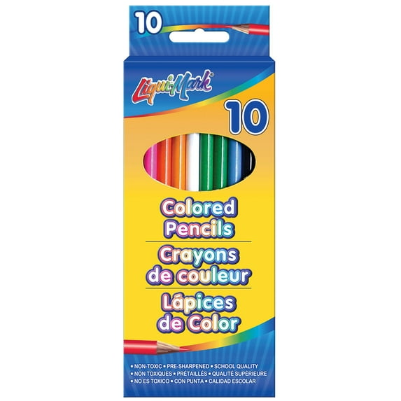 Colored Pencils - 10-ct. - 5 Boxes ( 50 total )&nbsp;