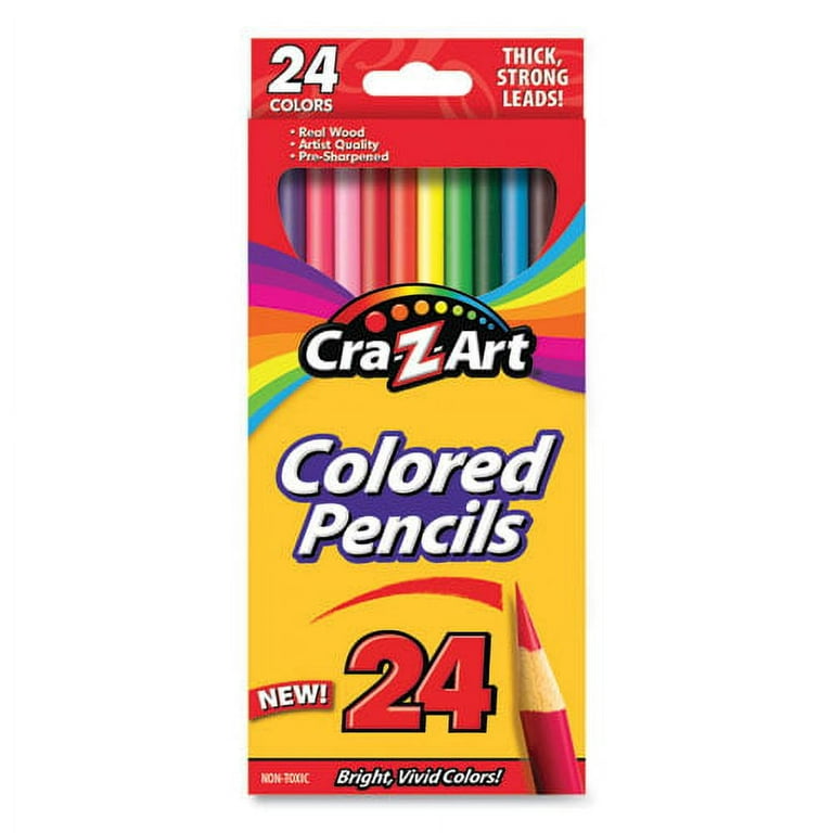 Colors of the World Colored Pencils, Assorted Lead and Barrel Colors, 24/Pack Colors of the World Colored Pencils, Assorted Lead and Barrel Colors, 24/Pack