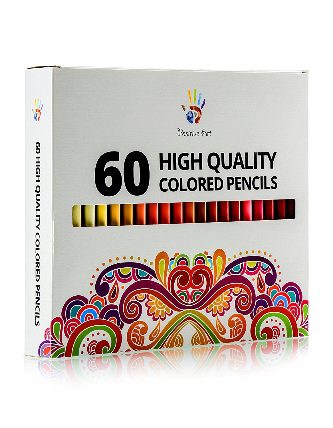 Colored Pencils 60 Unique Colors Premium Pre-sharpened Perfect for adult  coloring books,Drawing, Sketching, and Crafting Projects, Bold,Vibrant  Colors, 3.3mm Precision Tips 