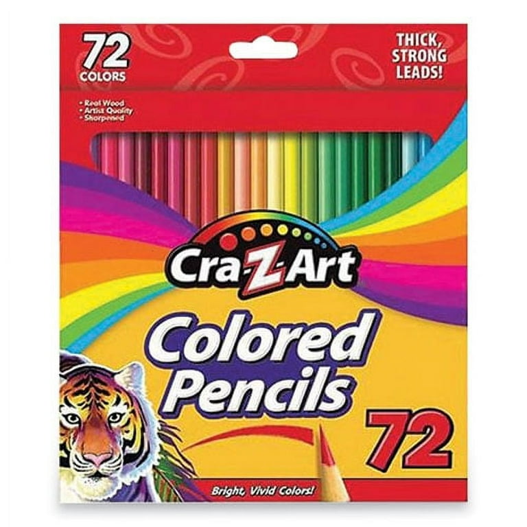 Colored Pencils, 72 Assorted Lead and Barrel Colors, 72/Box Colored Pencils, 72 Assorted Lead and Barrel Colors, 72/Box
