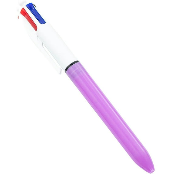 Colored Pencils Clearance, Furenl 4 Colors Pens 1.0Mm Retractable Ballpoint Pen Multicoloured Penssuppliesparty 4 In 1 Retractable Ballpoint Pens Multicoloured Pens Gift(2Ml)1Pcs, Pen