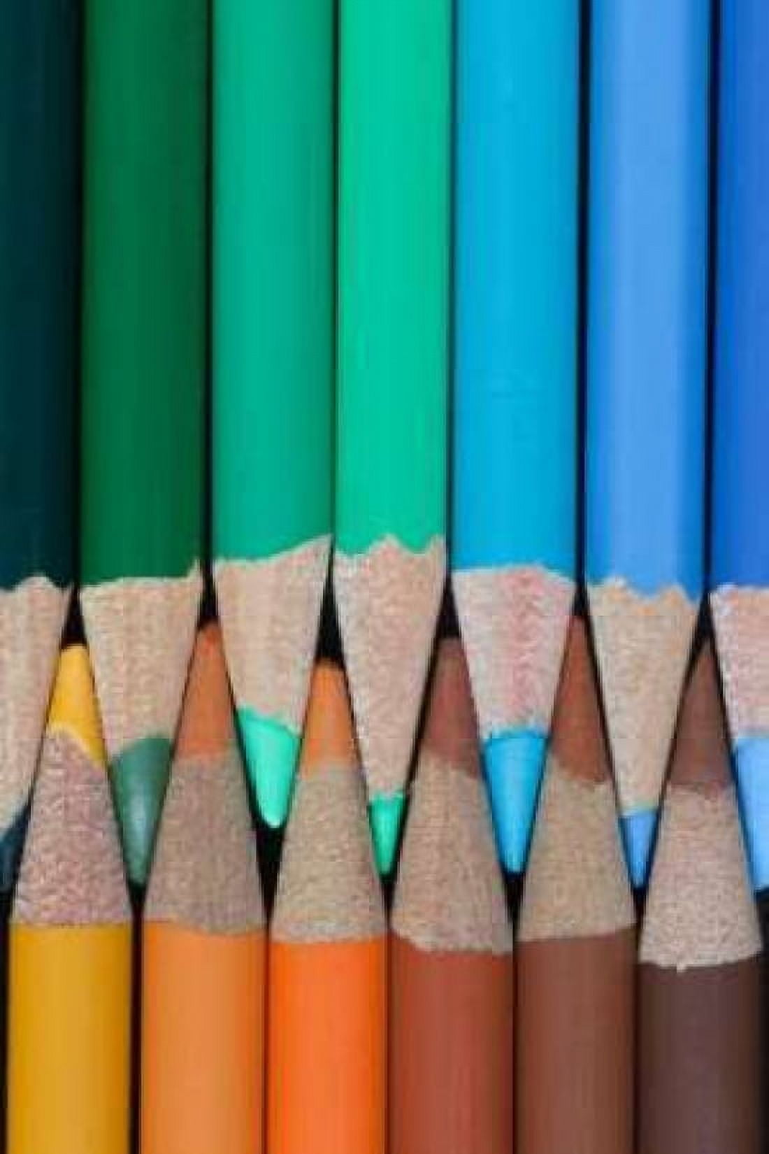 Colored Pencils III Canvas Art - Kathy Mahan (24 x 36)