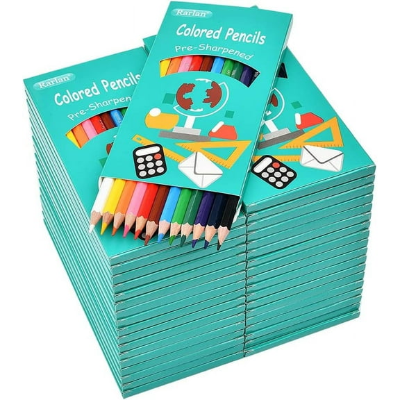Colored Pencils,Pre-sharpened Colored Pencils for Kids,