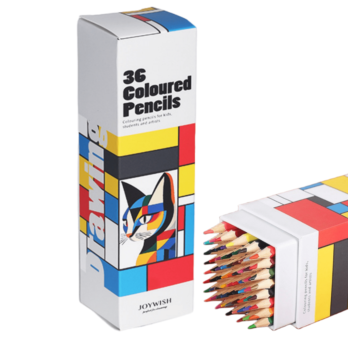 Colored Pencils, Soft Core, Perfect for Sketching, Drawing, Art, Coloring, Assorted, 72/48/36Count