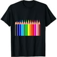 thumbnail image 1 of Colored Pencils T-Shirt, 1 of 4