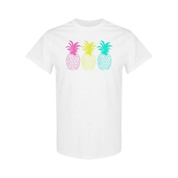 Colored Pineapples T-Shirt Women -SPIdeals Designs, Female Medium