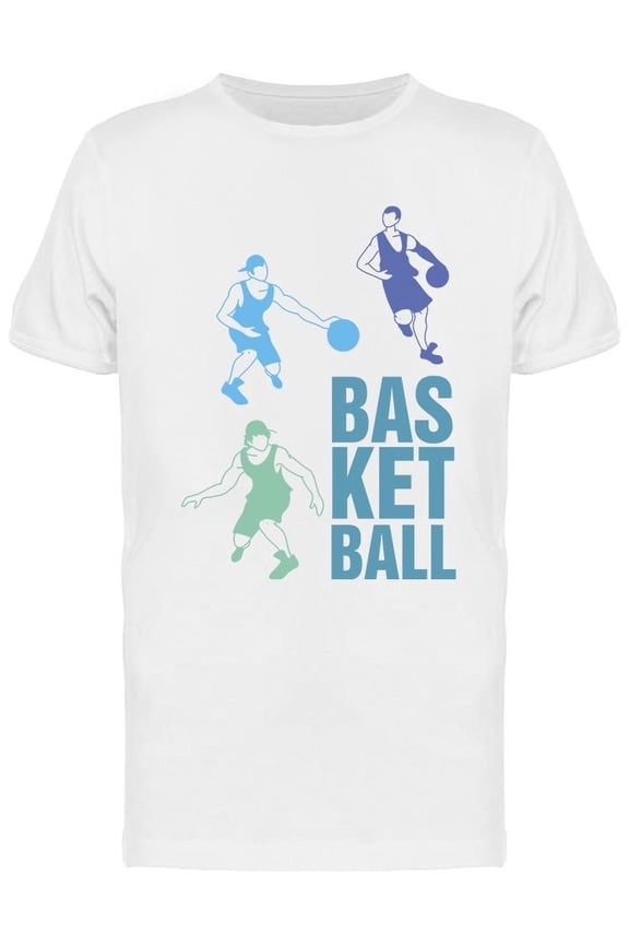Colored Players Playing T-Shirt Men -Image by Shutterstock, Male Large
