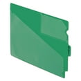 thumbnail image 1 of Colored Poly Out Guides with Center Tab 1/3-Cut End Tab, Out, 8.5 x 11, Green, 50/Box, 1 of 2