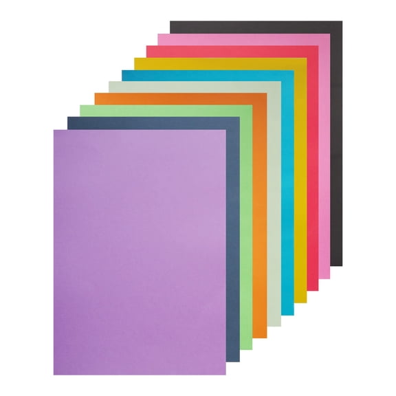 Colored Poster Board 50 Sheets A3 Large Size 16.5 X 11.7 Inch Assorted Neon Bulk For Art Display Classroom Use School Craft Project Presentation Drawing