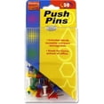 thumbnail image 1 of Colored Push Pin Set (Available in a pack of 20), 1 of 2