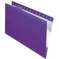 thumbnail image 1 of Colored Reinforced Hanging Folders, Legal Size, 1/5-Cut Tab, Violet, 25/box | Bundle of 5 Boxes, 1 of 7
