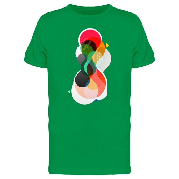 Colored Round Element Colors Tee Men's -Image by Shutterstock