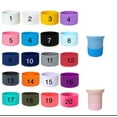 thumbnail image 1 of Colored Silicone rubber boot coaster Protector for 30oz  40oz style tumblers, 1 of 5