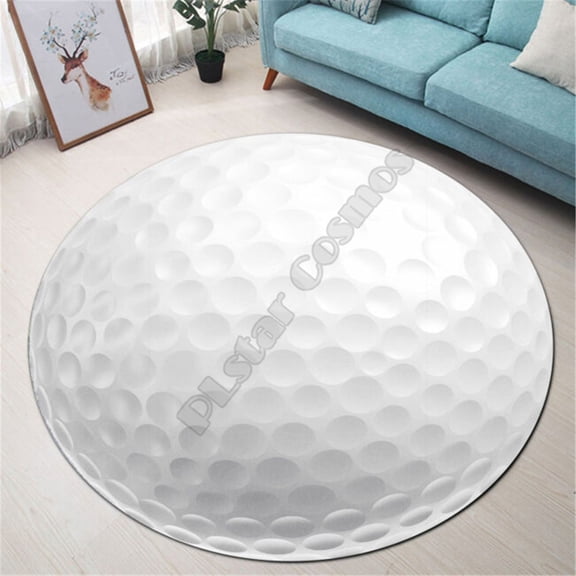 Colored Spots Round Carpet Boho Vintage Watercolor Pink Yellow Black Dot Home Carpet Art Aesthetic Round Rug Abstract Area Rug