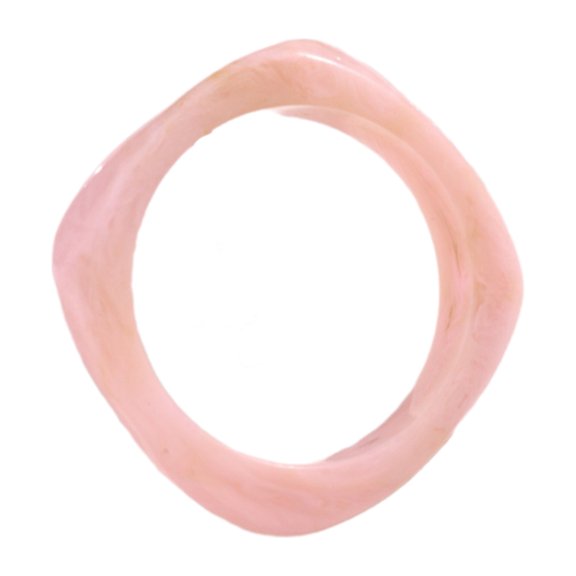 Colored Square Geometric Thick Resin Bracelet Irregular Cuff Bangle Accessories Statement Charm Jewelry for Women