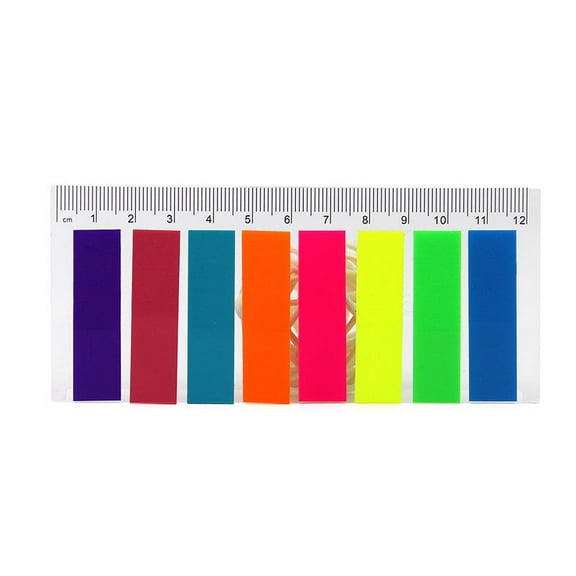 Colored Sticky Tabs, Translucent Arrow Flags For Page Marking, Fluorescent Index Tab Stickers For Notebooks, Small Sticky Notes Flags [8 Colors, 6Sets]
