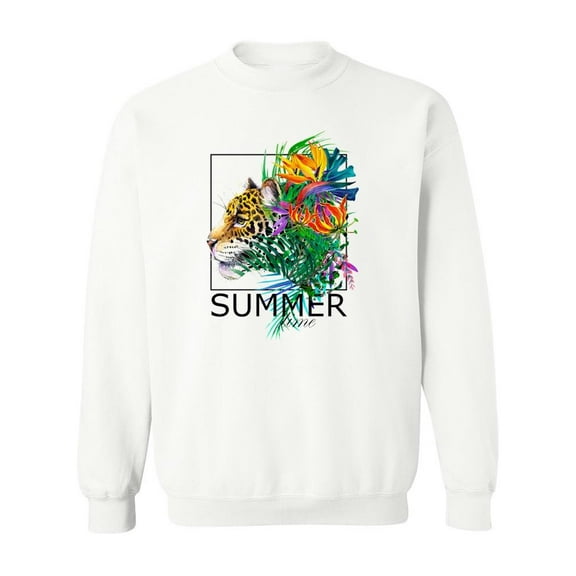 Colored Summer Design. Sweatshirt Men -Image by Shutterstock, Male 3X-Large