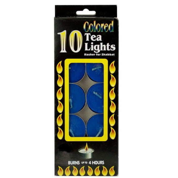 Colored Tea Light Candles Set (Available in a pack of 36)