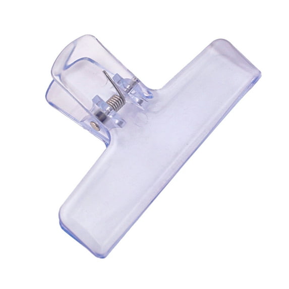 Colored Transparent Multi-Function Clip, Office Study Bill Clip, Durable Plastic Long Tail Clip, Perfect for Document Organization and Creative Crafts, Versatile Paper Holder in Assorted Colors