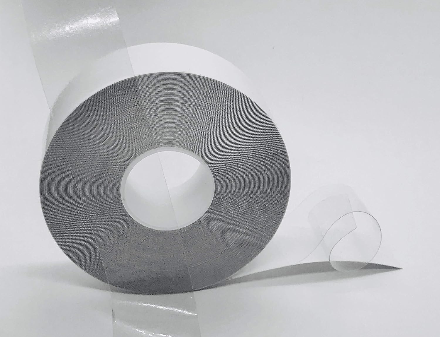 Colored Transparent Tape with Sticky Adhesive (Clear, 1 inch x 50 feet ...