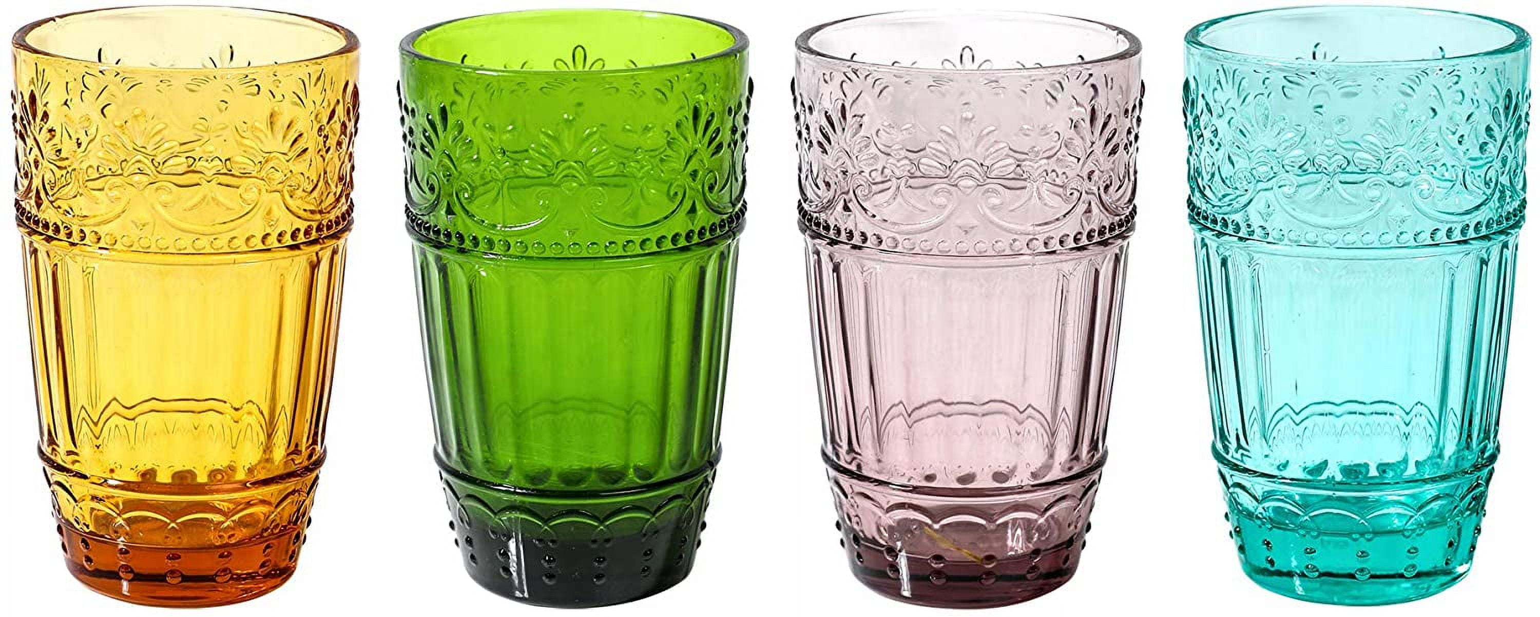 https://i5.walmartimages.com/seo/Colored-Water-Glasses-Embossed-Design-Glass-Tumblers-Set-12-Oz-Of-4-Colors-Set_0db8ec0b-64fa-42ef-b281-f462375eb8c1.55573df35689668dadb8d13cff15122c.jpeg