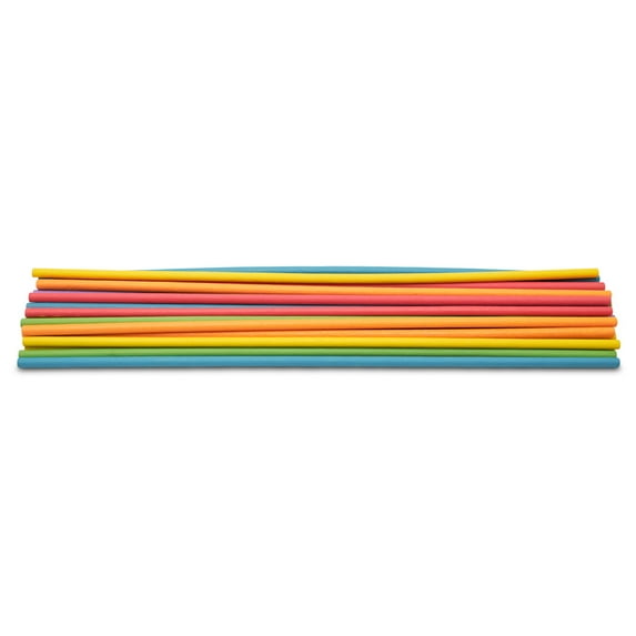 Colored Wooden Dowels, 12 Inch, 3/16 Inch Thick, Pack of 30 Assorted Colors Dowels for Crafts and Woodworking, by Woodpeckers