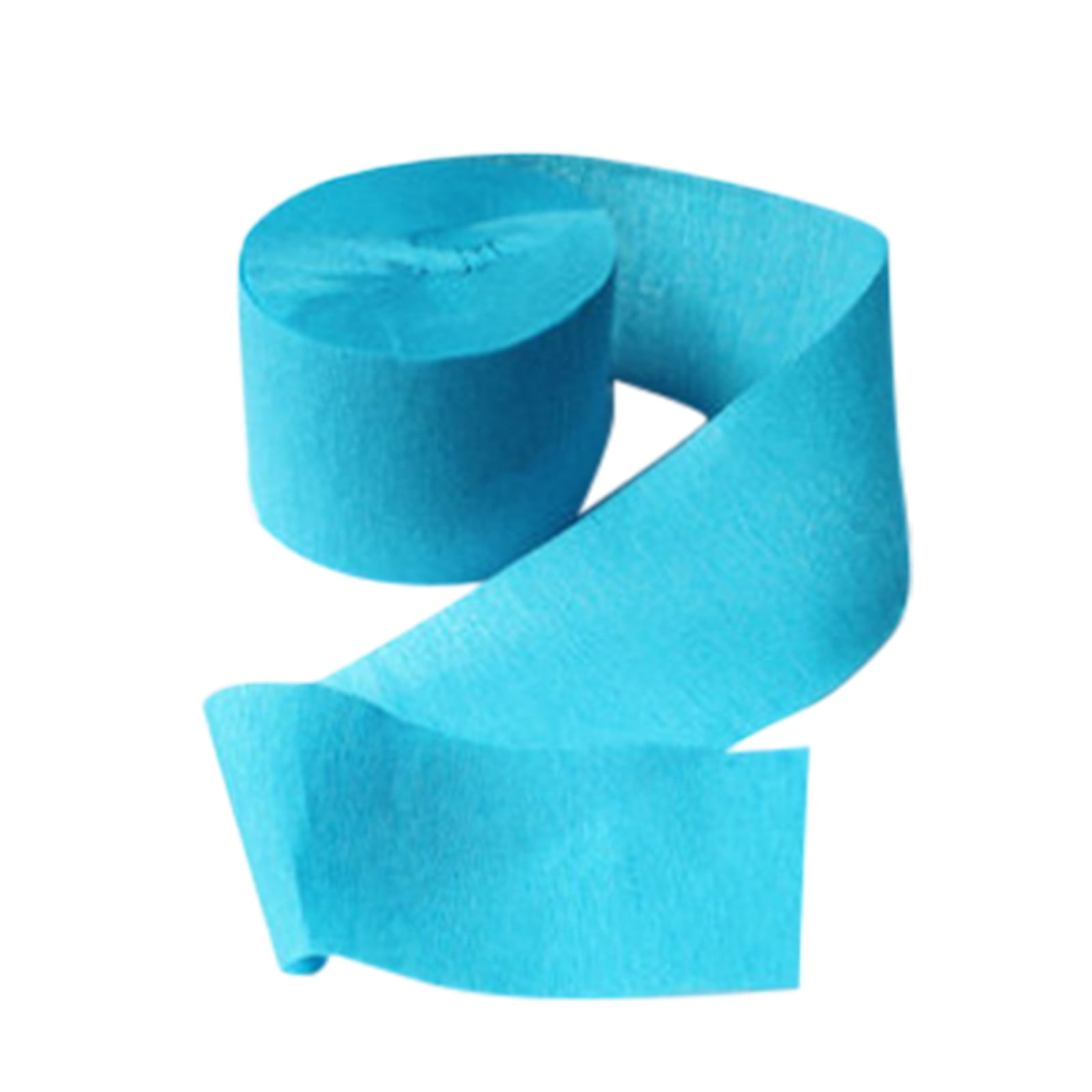 Colored Wrinkled Paper Roll Holiday Party Wedding Party Supplies Long