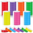 thumbnail image 1 of Colored Wrist Bands 700 Pack Paper Wristbands for Events for Concerts,Playground,Clubs,Events,Hotels,Fairs,Festivals,Screenings Lightweight Adhesive Wristbands, 1 of 7