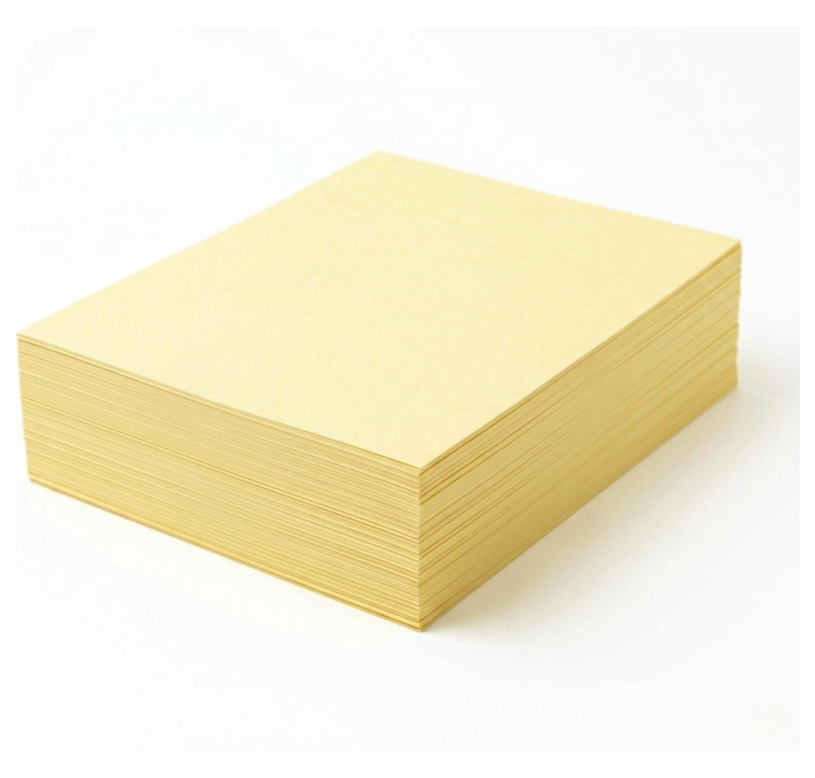 Finish Writing Paper Colored Writing Paper 8.5x11 24lb 60lb Bright Canary 5000 Sheets Smooth ...