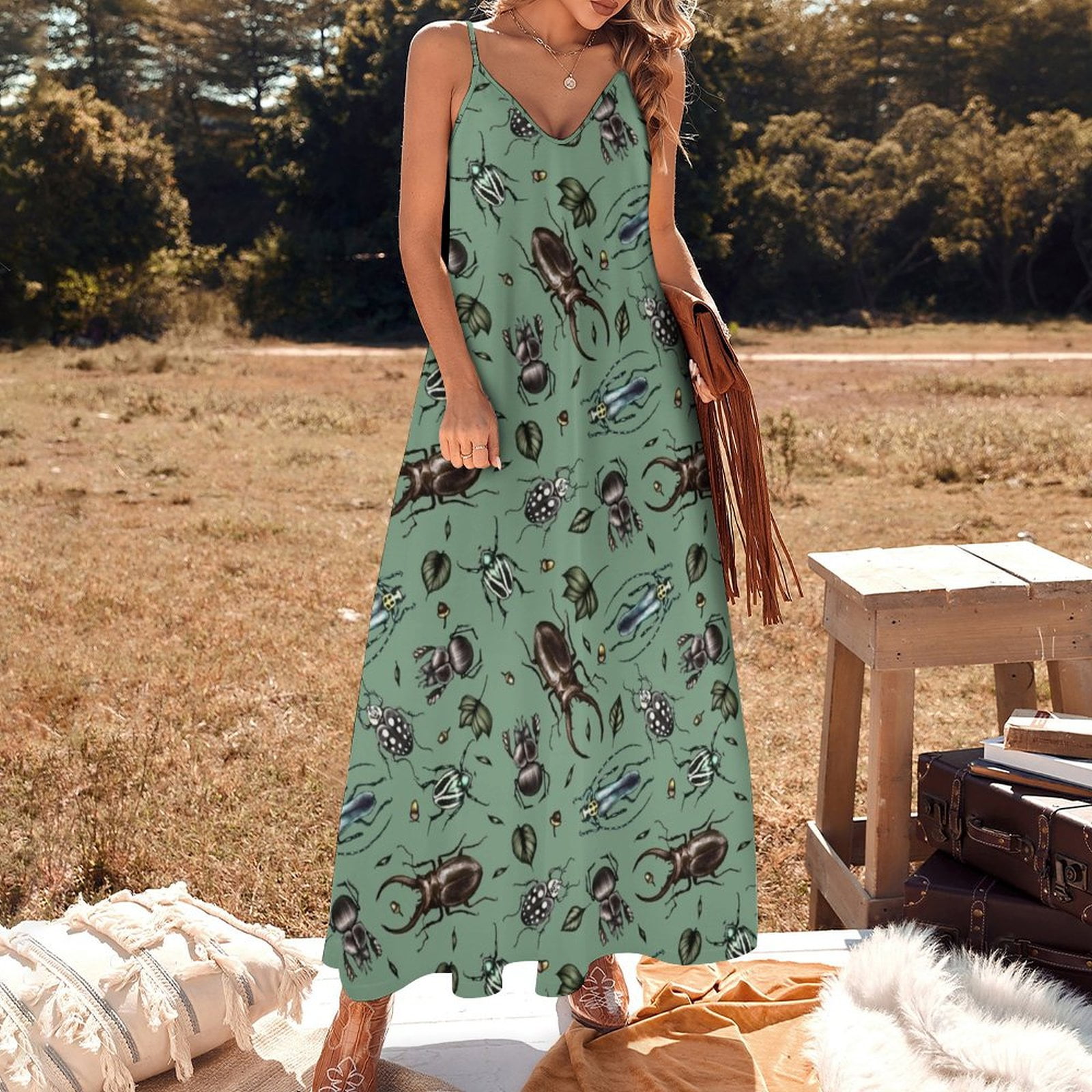 Colored beetle pattern - Insect collection Sleeveless Dress wedding dresses for woman Women's dresses Woman dresses - Walmart.com Colored beetle pattern - Insect collection Sleeveless Dress wedding dresses for woman Women's dresses Woman dresses - Walmart.com