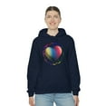 thumbnail image 1 of Coloreful Hearts Heavy Sweatshirt, 1 of 9