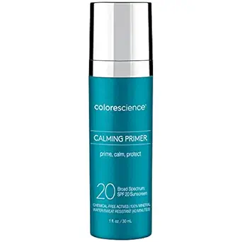 Colorescience Calming Perfector Face Primer, Water Resistant Mineral ...