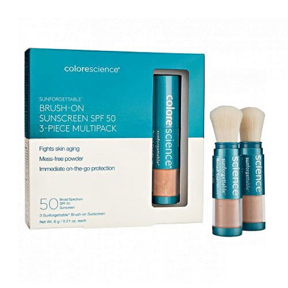 Color Science Spf Types Colorescience Sunforgettable Multi Pack Spf 50-Fair - Walmart Business ...