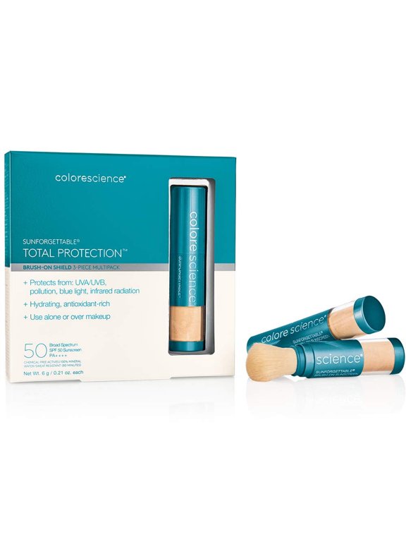 Sunforgettable Total Protection Brush-On Shield SPF 50 Multipack - Fair, 0.21 oz each
