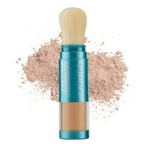 Colorescience Sunforgettable Total Protection Brush-On Shield SPF 50 - Tan, 0.21 oz