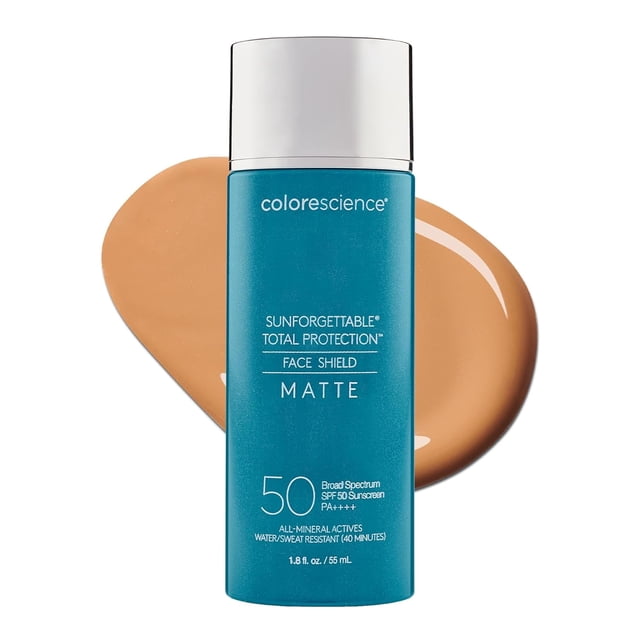 Colorescience Sunforgettable Total Protection Face Shield SPF 50 - Matte, 1.8 oz