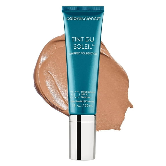 Colorescience Tint du Soleil Whipped Mineral Foundation SPF 30, Deep, 1 fl oz