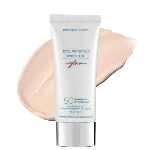 Colorescience Total Protection Body Shield Glow SPF 50, 3.0 fl oz